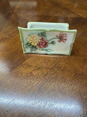 Vintage Cigarette Holder signed M. Landuyt 2-/12” w x1-1/2”t x 1”d